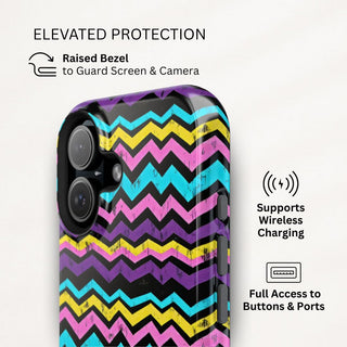 Zigzag Vibes - iPhone MagSafe