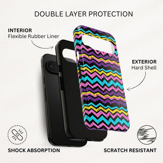 Zigzag Vibes - Pixel Tough