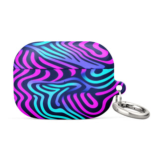 Neon Nautical Waves