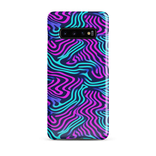 Neon Nautical Waves