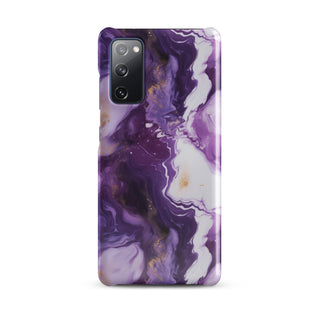 Purple Marbled