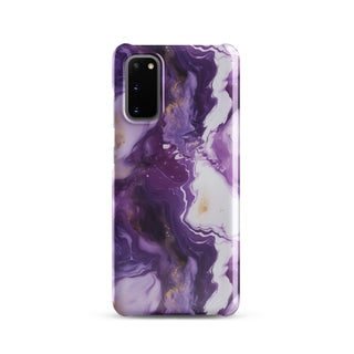 Purple Marbled