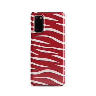 Radiant Red Zebra Rhythms