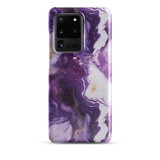 Purple Marbled