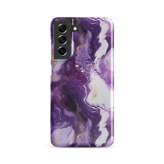 Purple Marbled