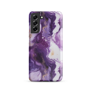 Purple Marbled