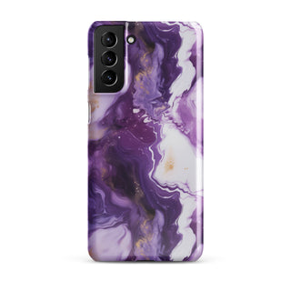 Purple Marbled