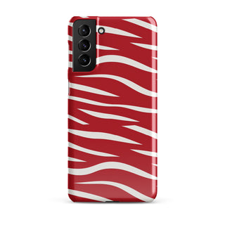 Radiant Red Zebra Rhythms