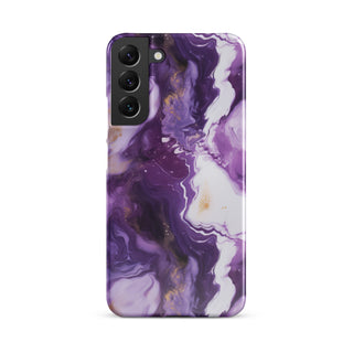 Purple Marbled