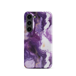 Purple Marbled