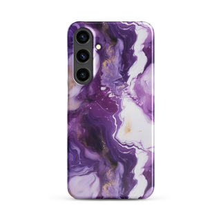 Purple Marbled